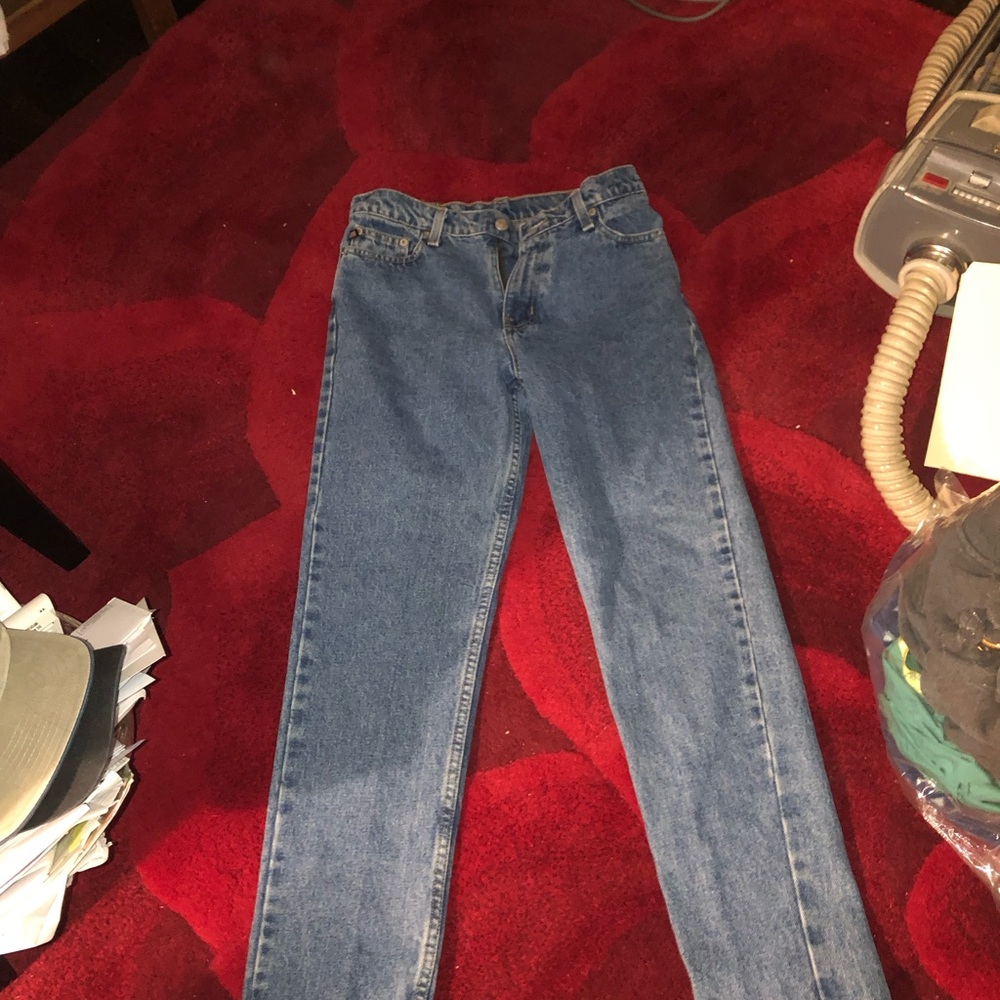 Ralph Lauren womens Straight-Leg Jeans in Medium Blue